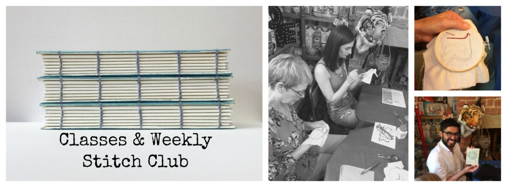 CLASSES AND WEEKLY STITCH CLUB